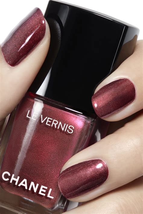 chanel 891 perle burgundy|CHANEL Le Vernis 891 Perle Burgundy Longwear Nail Colour .